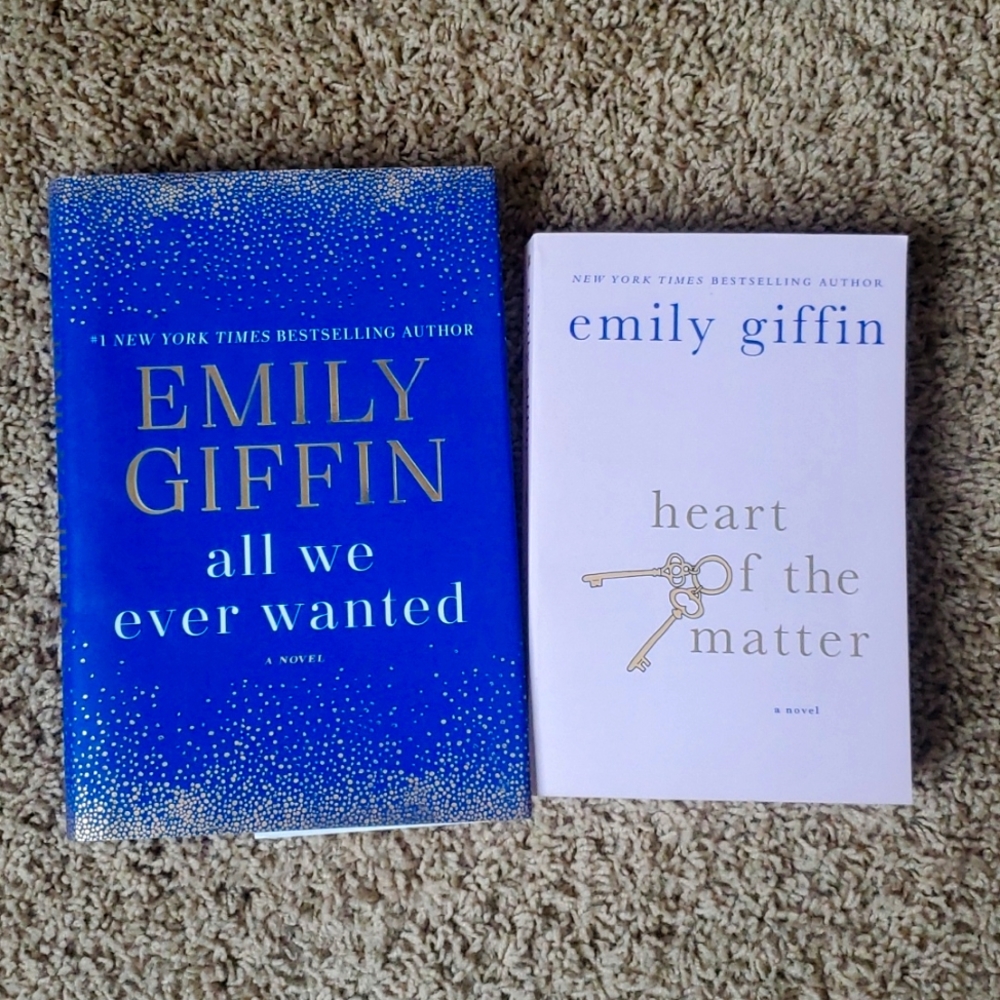 2 Emily Giffin books